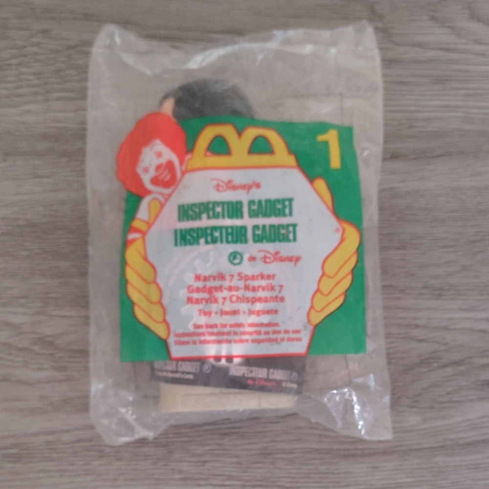 Vintage 1999 Disney Inspector Gadget McDonald's Happy Meal Toy